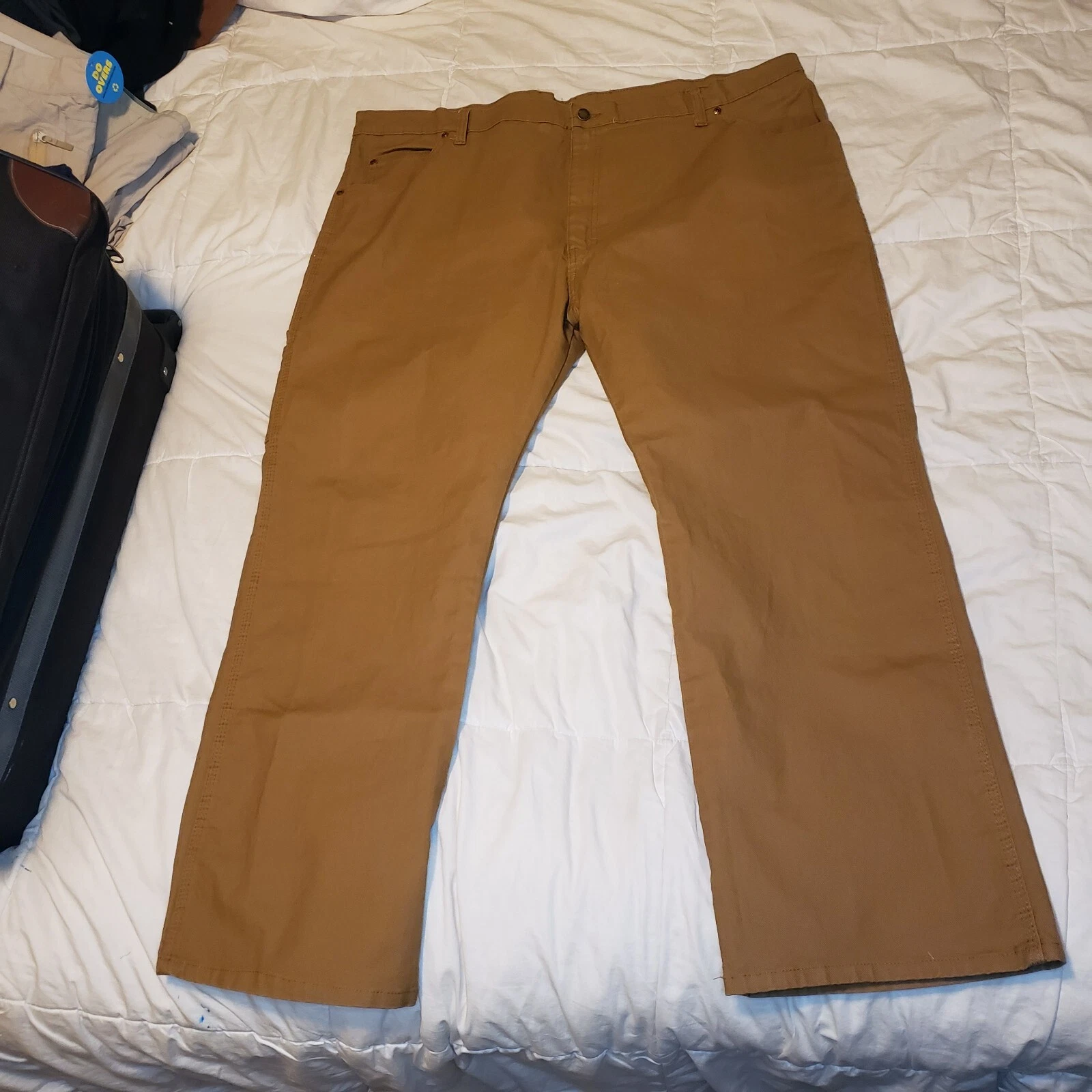 Dickies Men's Canvas Carpenter Pants 44x30 Brown