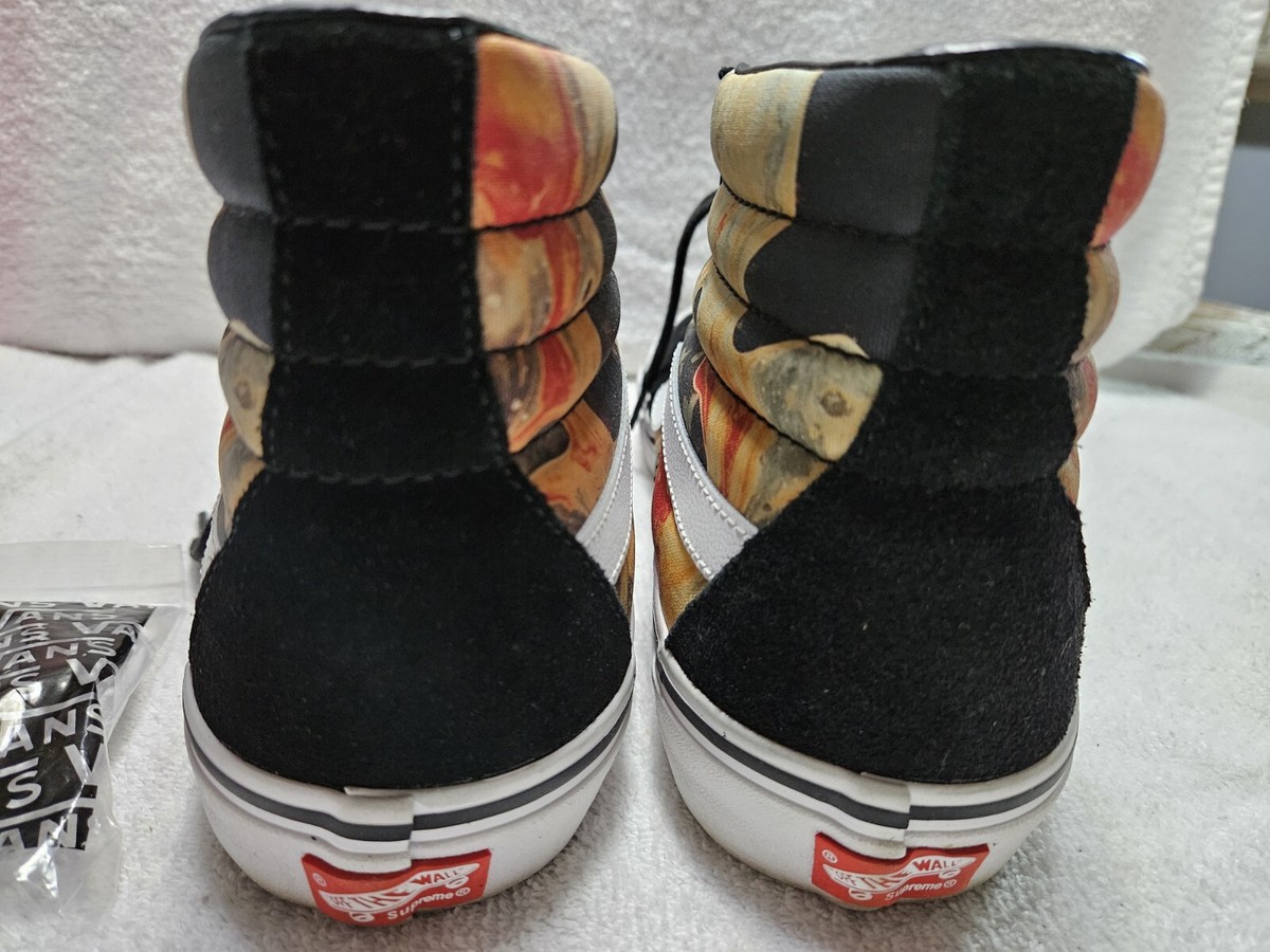 靴 Supreme x VANS SK8-HI Andres SERRANO Vans Sk8-hi Pro X Supreme X Andres Serrano 