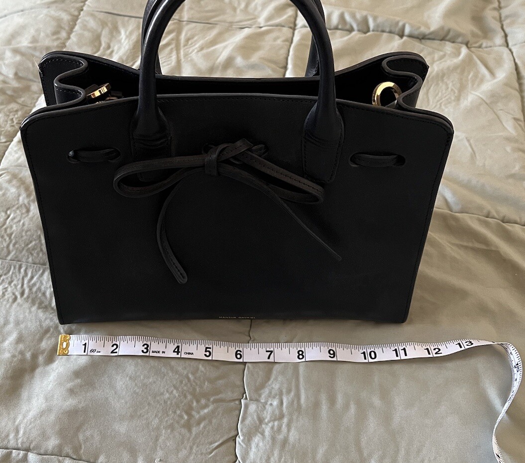 【MANSUR GAVRIEL】レザーショルダーバッグ Mansur Gavriel - Créme Pebbled Leather Shoulder Bag