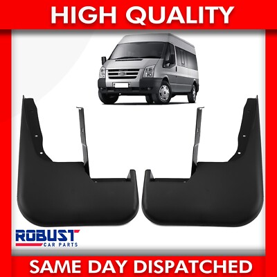 Left Side N S Mud Flaps Fits Ford Transit MK8 2014 Onwards 1820757
