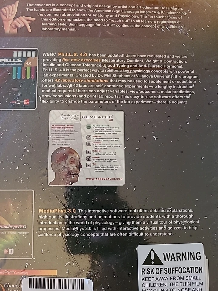 LABORATORY MANUAL FOR HUMAN ANATOMY AND PHYSIOLOGY SECOND EDITION TERRY R MARTIN - Image 4 of 4