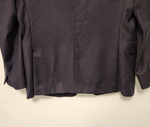 Tommy Hilfiger Blazer Wool Sport Coat Jacket Blue Pinstripe 44S Career Office - Picture 5 of 16