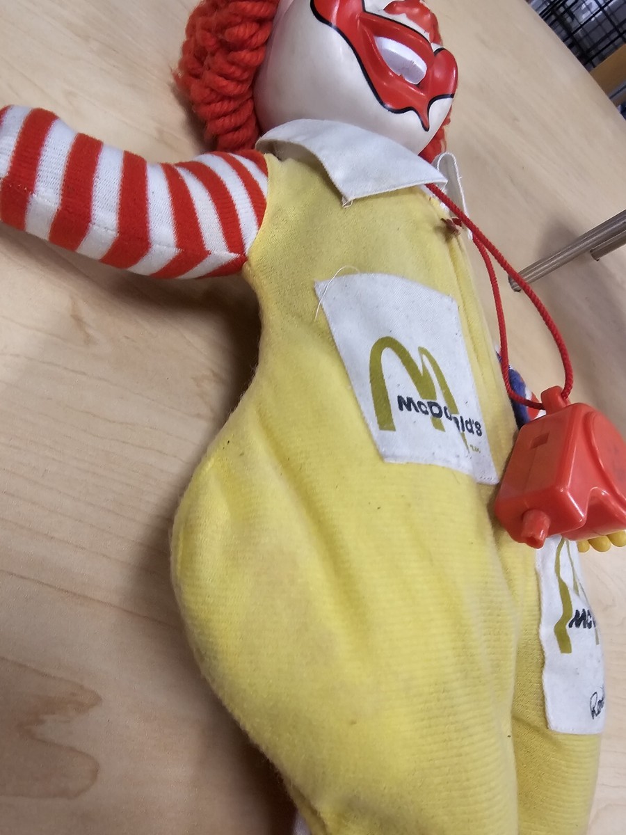 VINTAGE 1978 RONALD MCDONALD 21