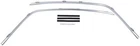 1970-81 Camaro / Firebird Roof Drip Moldings - Aluminum