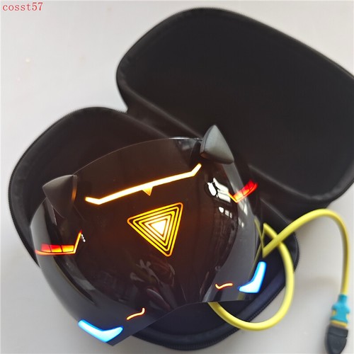Game Zenless Zone Zero Trigger Cosplay Props Half Face Mask LED Light Eye Mask - Picture 14 of 16