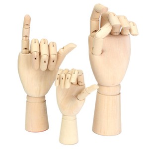 Right-Hand-Body-Artist-Model-Jointed-Articulated-Wood-Sculpture-Mannequin-Wooden