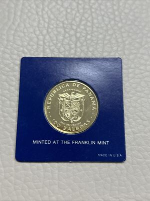1975 One Hundred Balboa Gold Coin Of The Republic Of Panama