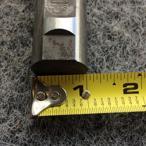 1 x 1 x 2-1/2 x 10-1/4 4FL Extra Long Reach End Mill Ball End HSS - SPIRAL TWIST - Picture 6 of 8
