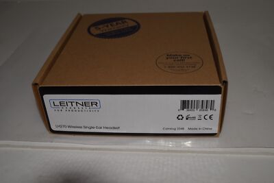 ^^ LEITNER LH270 WIRELESS SINGLE-EAR HEADSET CAT NO 2348 - NEW (SSM103)