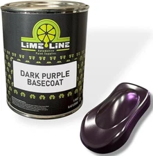 LiME LiNE Automotive Dark Purple Basecoat Paint - 1 Pint