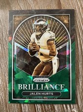 2022 Prizm Jalen Hurts “BRILLIANCE” GREEN CRACKED ICE COLOR MATCH SSP No. B-8 🦅