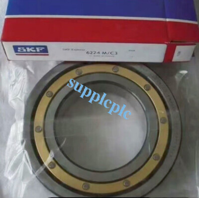1PC SKF 6224 M/C3 single row deep groove ball bearing Fast shipping#DHL or FedEx