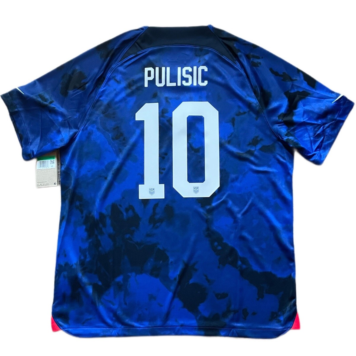 2022/23 USA Away Jersey #10 Pulisic XL Nike Soccer World Cup USMNT
