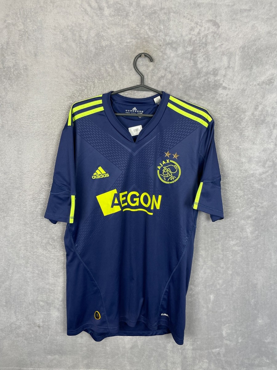 ウェア Ajax 2011-12 Away Soccer Uniform #8 AJAX AMSTERDAM 2011 2012 AWAY FOOTBALL SHIRT SOCCER JERSEY