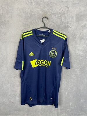 Ajax Amsterdam Away football shirt 2010 - 2011 Adidas Mens Size M