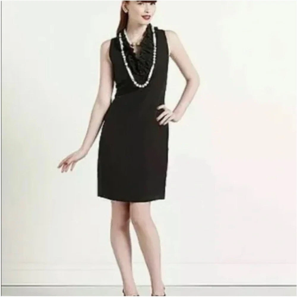 Abito in lino senza maniche con volant Kate Spade New York Bonnie