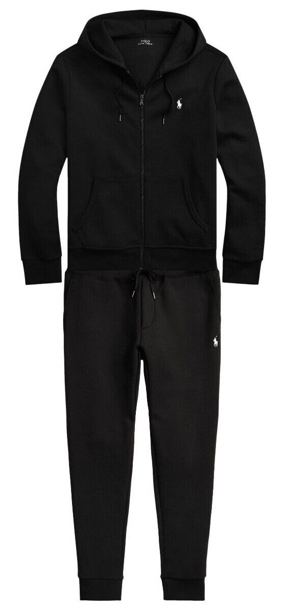 Polo Ralph Lauren Tracksuit Double Knit Full Zip Hoodie and Joggers Set