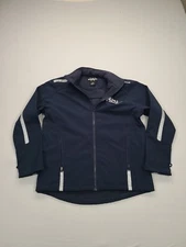 Wear Guard Jacket Small Blue Zip Fleece Comfort Casual Hiking Outdoors Mens