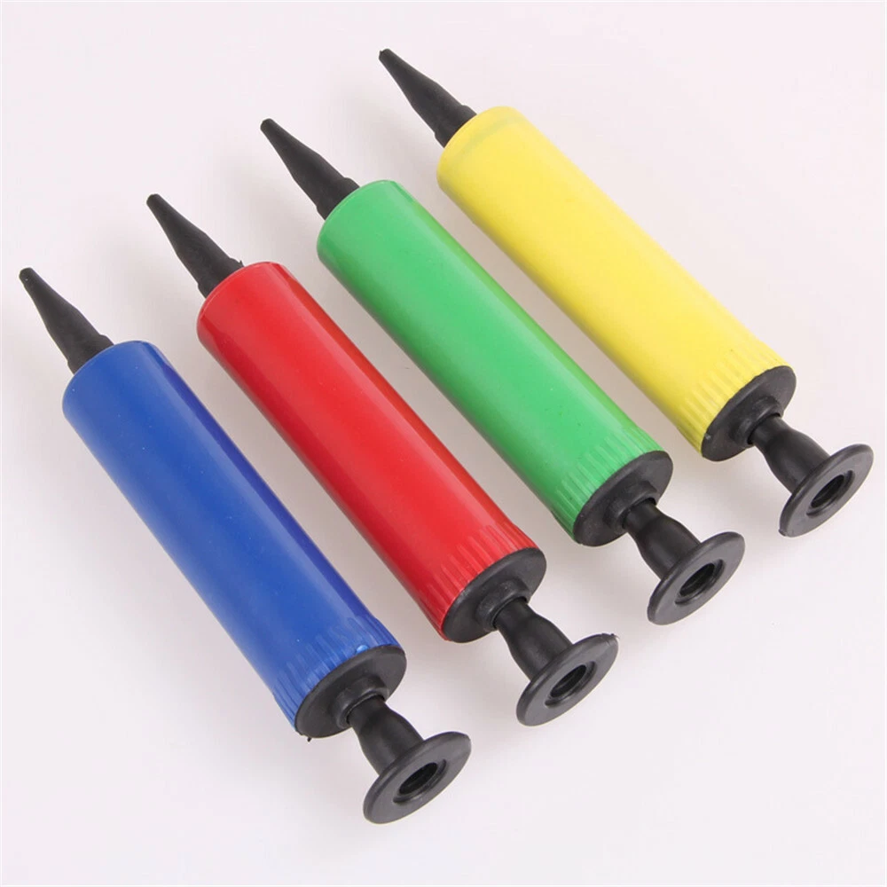 3Pcs Balloon Pump Hand Held Action Plastic Inflator For Party Balloon Tool