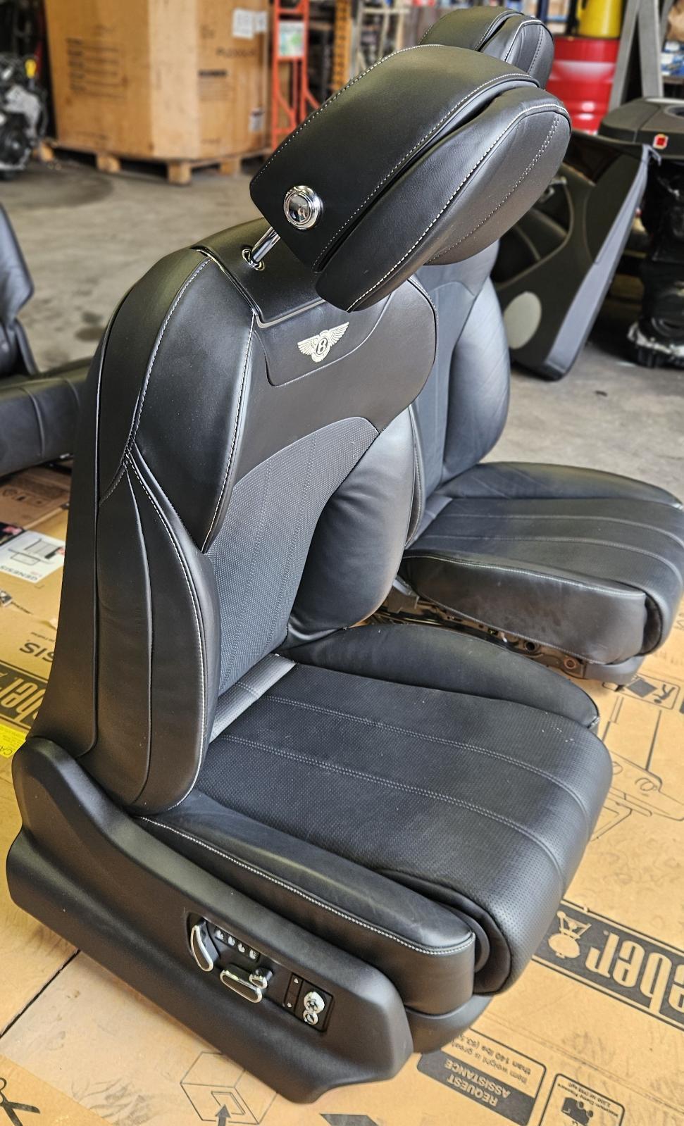 16-20 Bentley Bentayga Complete Interior Seat Set (Leather)  (38K Miles)