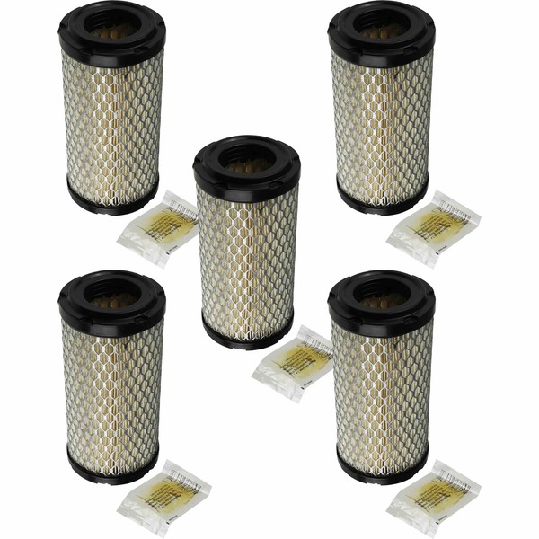 5X Mahle / Knecht LX 2908 Luftfilter Air Filter-image