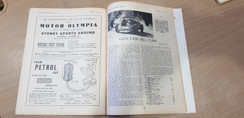 AUSTRALIAN MOTOR SPORTS MAGAZINE OCT. 15TH 1948 JOWETT JAVELIN 350cc DOUGLAS - Picture 17 of 19