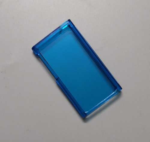 Hard Plastic Crystal Clear case cover for iPod nano 7 7th 8th Generation -Blue - 第 2/5 張圖片