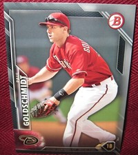 2016 BOWMAN #5 PAUL GOLDSCHMIDT SILVER