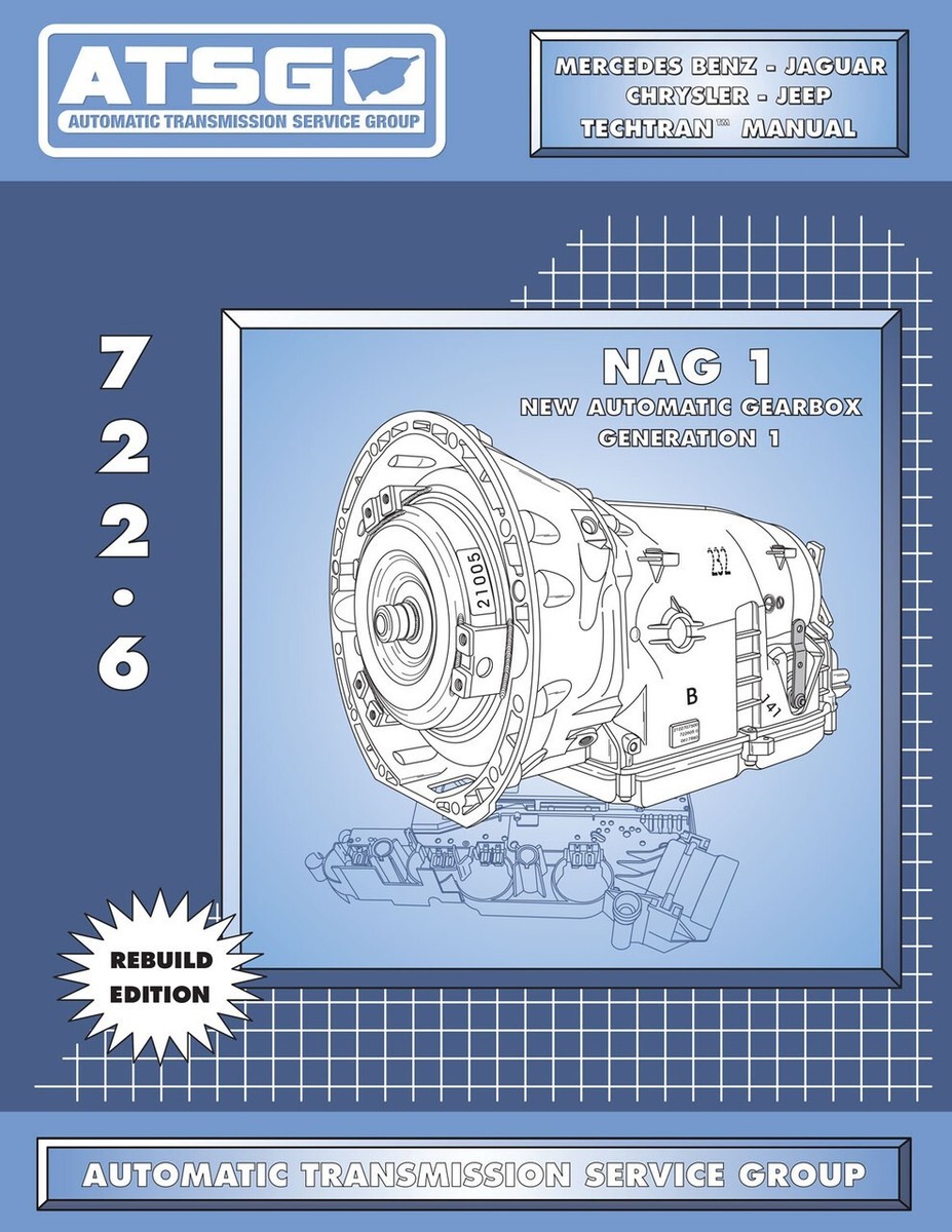 ATSG Mercedes Benz Jaguar Chrysler 722.6 NAG1 Transmission Rebuild