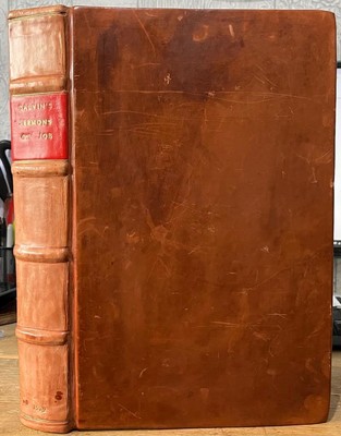RARE 1574 1st Ed.  John Calvin 'Sermons Upon The Book Of Job' Christian Theology