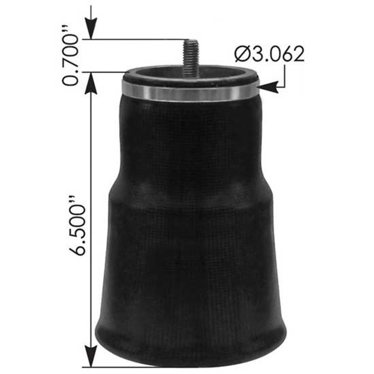 Cab Air Spring Replaces 20462624, 20463622, 21165209 & 8078390 For 