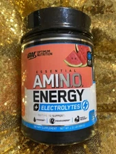 72 Servings Optimum Nutrition Essential AMIN.O Energy & Electrolytes Energy Focu