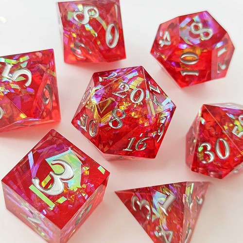 Custodia set dadi in resina solida (colore selezionato) / scatola portaoggetti LUNGA display RPG D&D DND - Foto 18 di 35