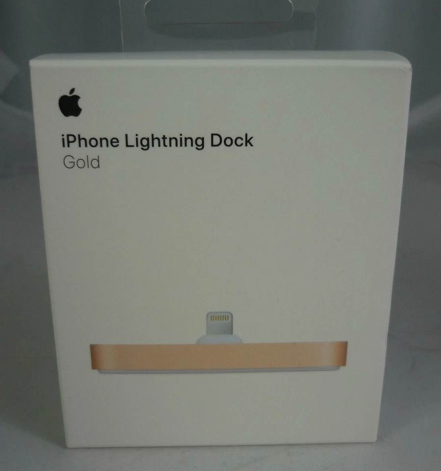 Original Apple iPhone Lightning Dock - Gold (MQHX2ZM/A) - Neu - Bild 2 von 4