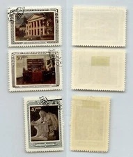 Russia USSR 1950 SC 1435-1437 used. rtc7976