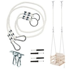 Schaukel Seil 50kg | 2x Schaukelseil | Natür...