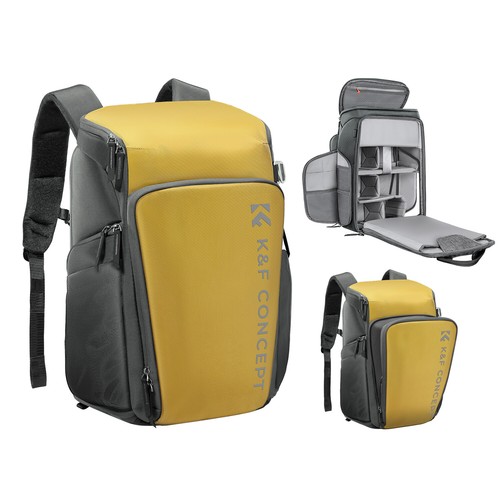 K&F Concept 25L Travel Professional Alpha Backpack Photography Camera Bag Case - Picture 10 of 10