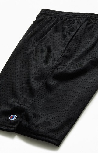 Champion Classic Mesh Shorts 9" Black Men’s Size XL Vintage 90’s C Logo - Picture 10 of 11
