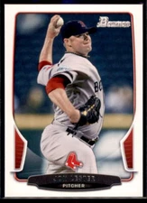 2013 Bowman  Jon Lester  #158 Boston Red Sox