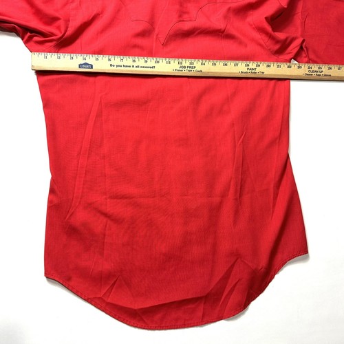 Vintage 70s Rockmount Ranchwear Sawtooth Diamond Snap Mens Sz M Western Shirt - 第 10/12 張圖片