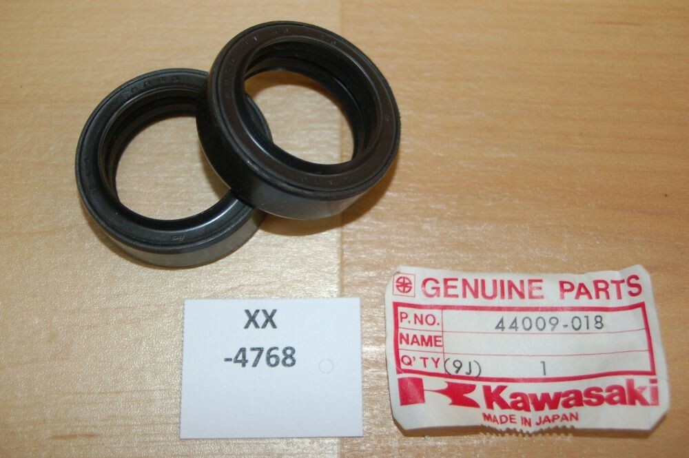 Kawasaki 44009-018 OIL SEAL, FORK Genuine NEU NOS xx4768 | eBay