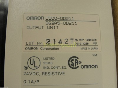 A New Omron Plc Power Card C500-OD211