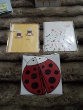GREETING CARDS 3D ANY OCCASION-LOT OF 3 W/ENVELOPE AND PROTECTIVE CELLOPHANE