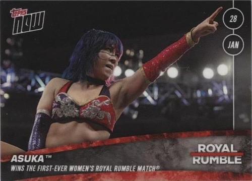 B TOPPS WWE 6 SEXY ASUKA WRESTLING CARDS WOW! FROM OSAKA JAPAN