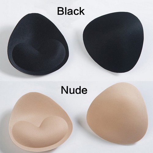 Womens Thicken Bra Pads Inserts Breast Pads Sponge Padded for Sports Bras Acc - Picture 6 of 13