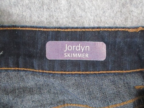 Gloria Vanderbilt Jeans Womens 6 Blue Denim JORDYN Skimmer Studs Outdoors 30x15 - Picture 8 of 17