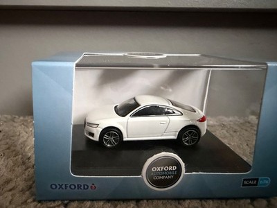 Neu in OVP Spur O Oxford 1:76 76TT001 Audi TT Coupe Glacier White Car