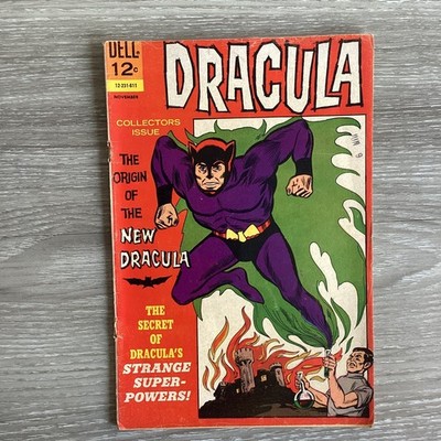 Dracula #2 Dell Origin New Dracula 1966 Silver Age