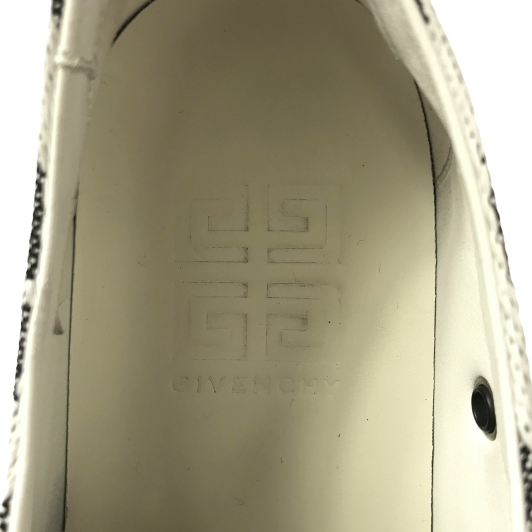 GIVENCHY 4G Jacquard Sneakers White 40 Used MESC-0 thumbnail 5