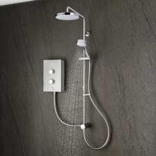 Mira Decor Dual Electric Shower - 10.8kW Warm Silver